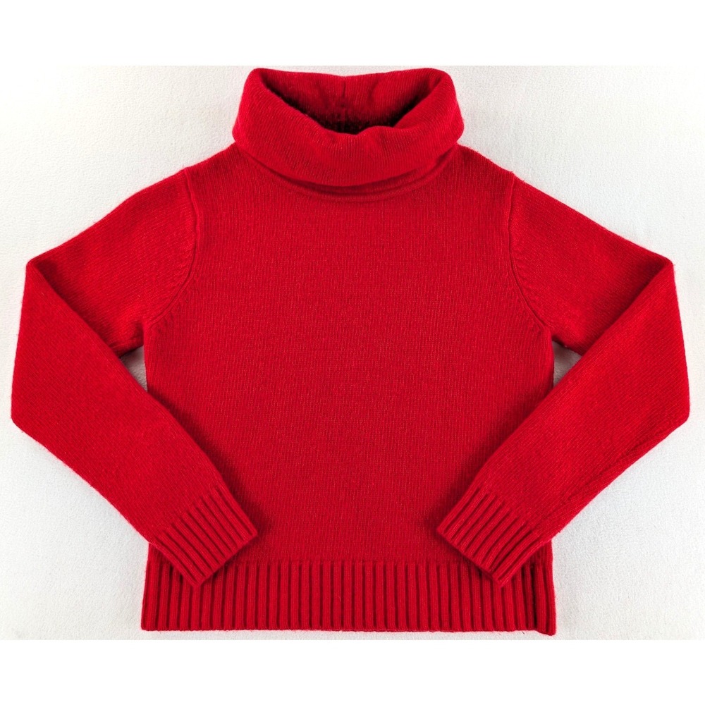 Vintage Pendleton Made in Hong Kong Merino Wool Cashmere Turtleneck Womens M